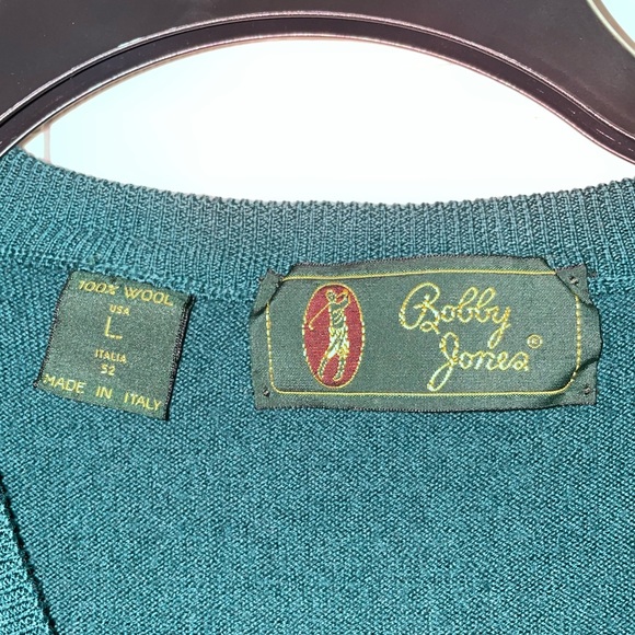 Vintage Bobby Jones Golf Sweater Vest Size L - Picture 2 of 4
